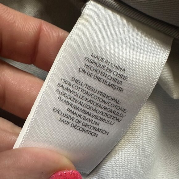 Polo Ralph Lauren 10 Inch Relaxed Chino Short Gray Mens Size 44T Classic Preppy - Picture 7 of 9